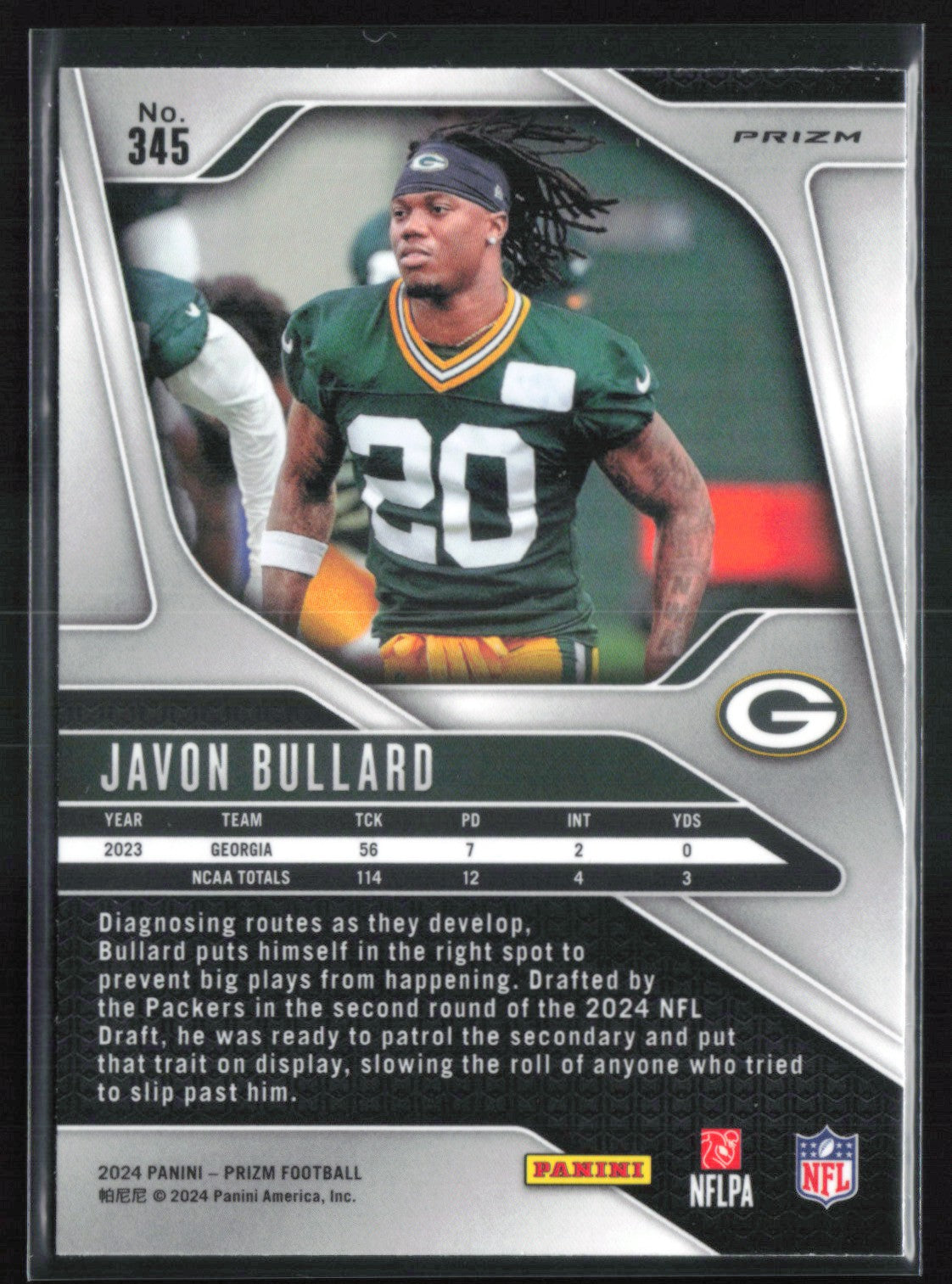 Javon Bullard RC Green Wave