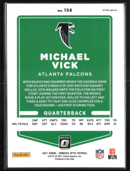 Michael Vick Stars Holo 2021 Optic