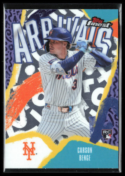 Carson Benge RC Finest Arrivals
