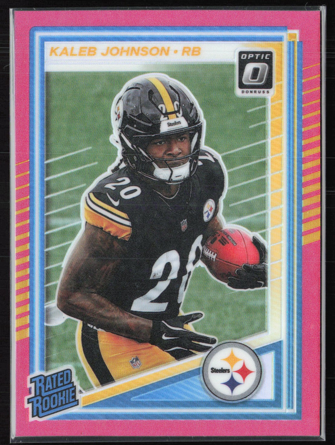 Kaleb Johnson RC Pink Holo