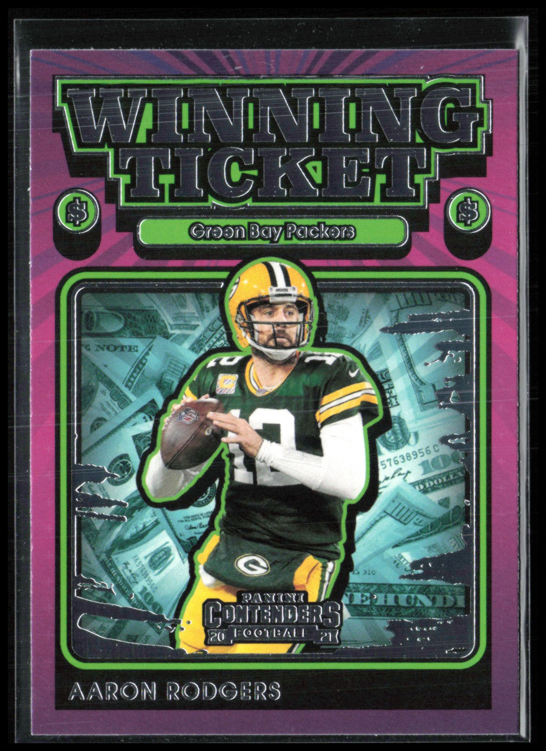 Aaron Rodgers Winning Ticket