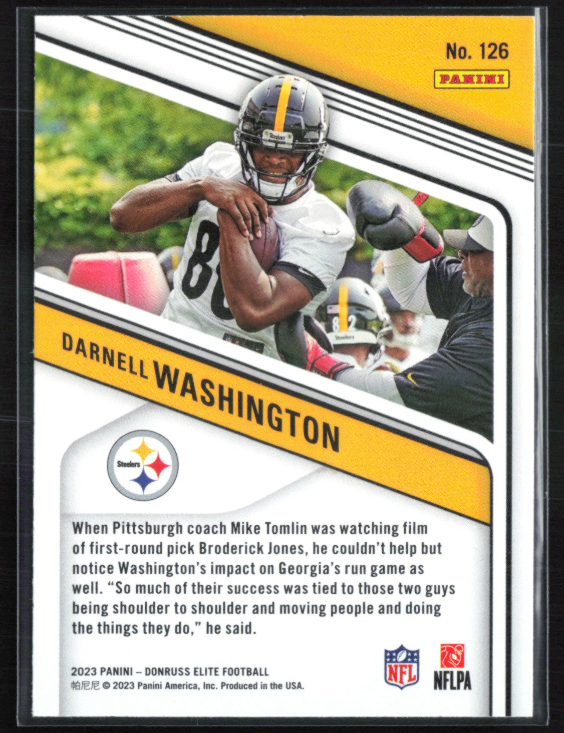 Darnell Washington RC Green Disco