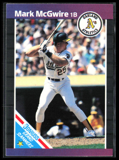 Mark McGwire 1988 Leaf Donruss Grand Slammers