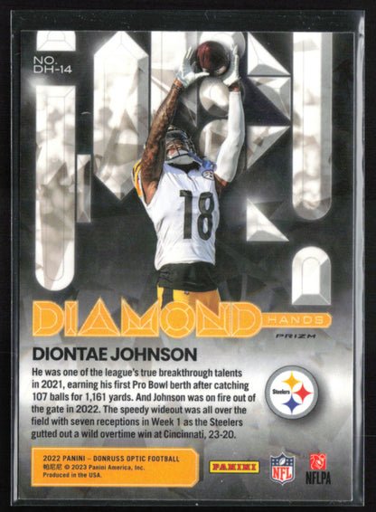 Diontae Johnson Diamond Hands