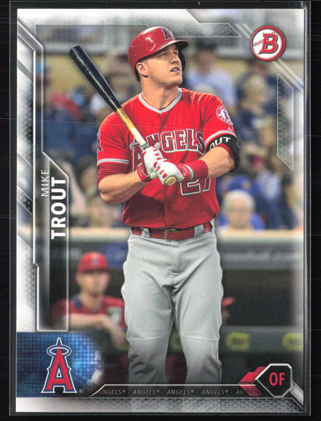 Mike Trout 2016 Bowman