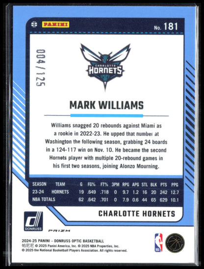 Mark Williams Bronze Velocity /125