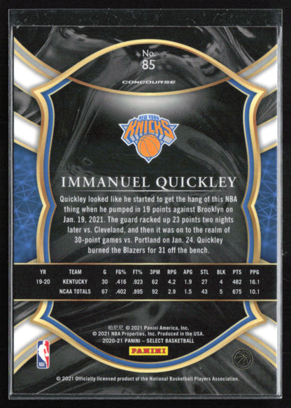 Immanuel Quickley RC