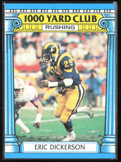 Eric Dickerson 1000 Yard Club 1987 Topps
