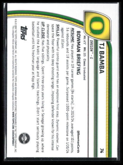 TJ Bamba Green Shimmer