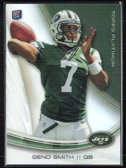 Geno Smith RC Topps Platinum