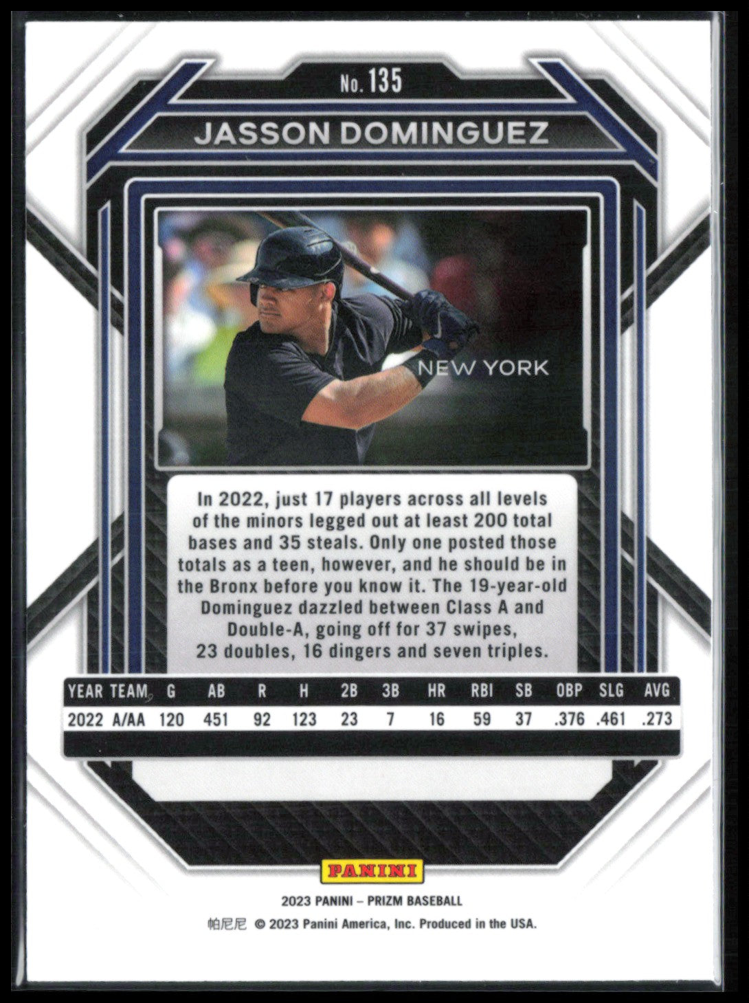 Jasson Dominguez Prospect
