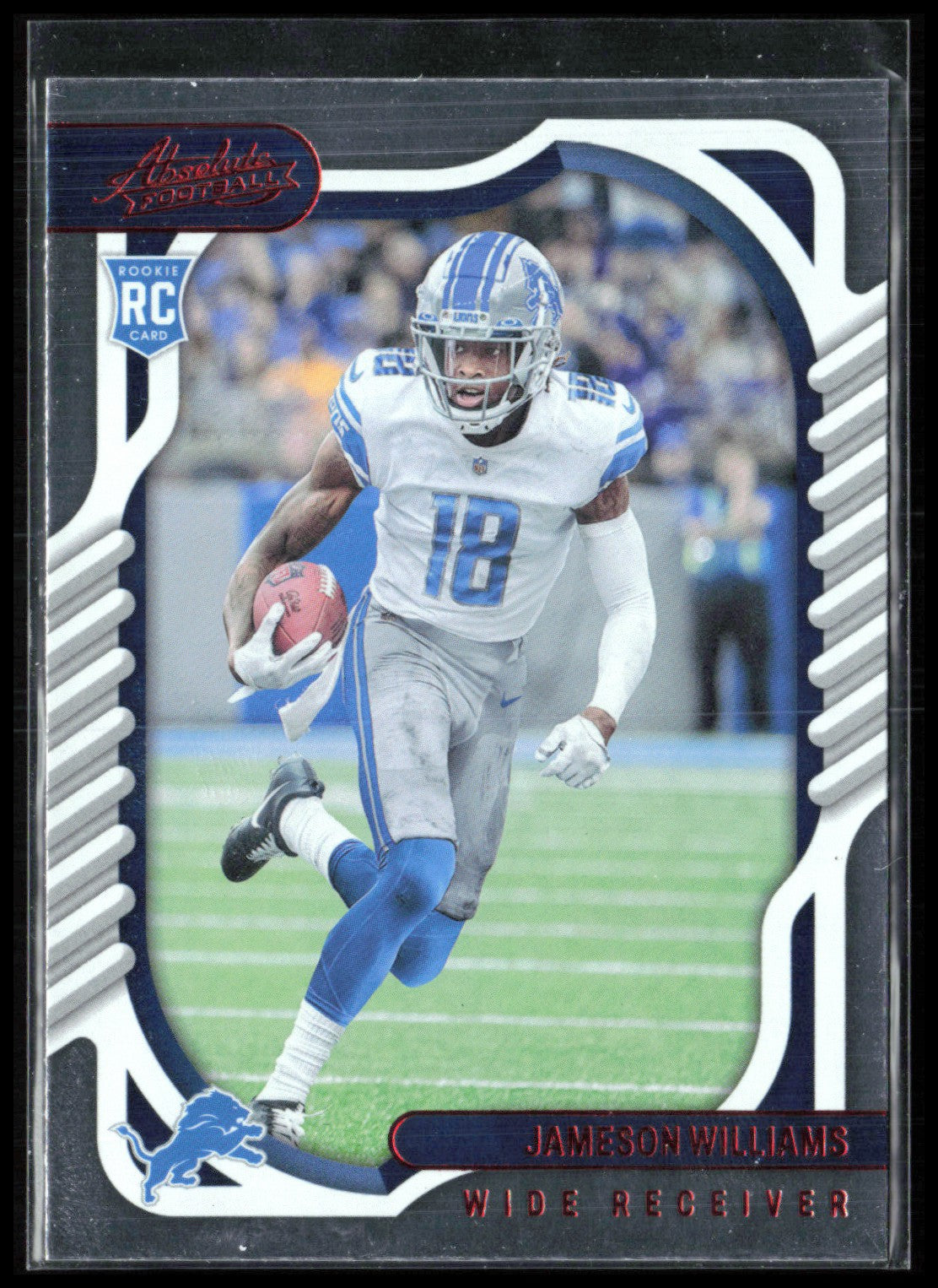 Jameson Williams RC Red Foil