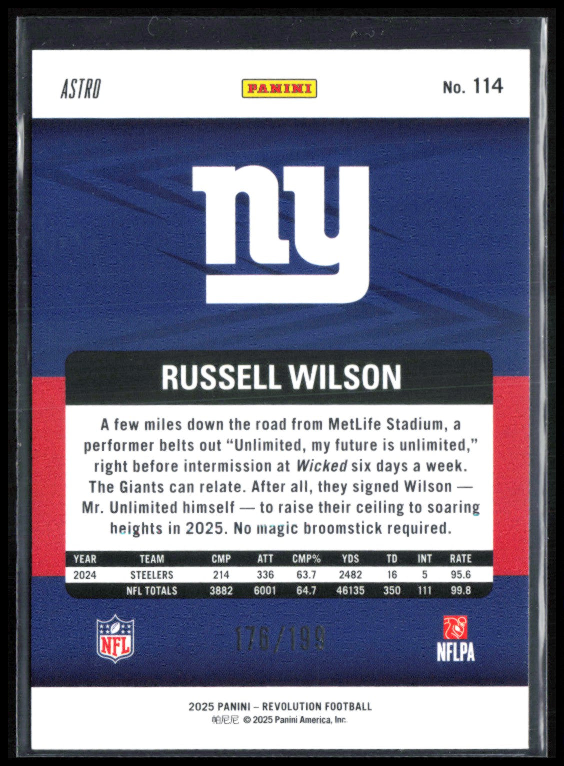 Russell Wilson Astro /199