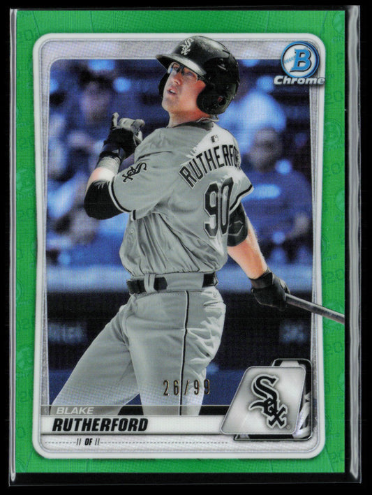 Blake Rutherford Green Refractor /99