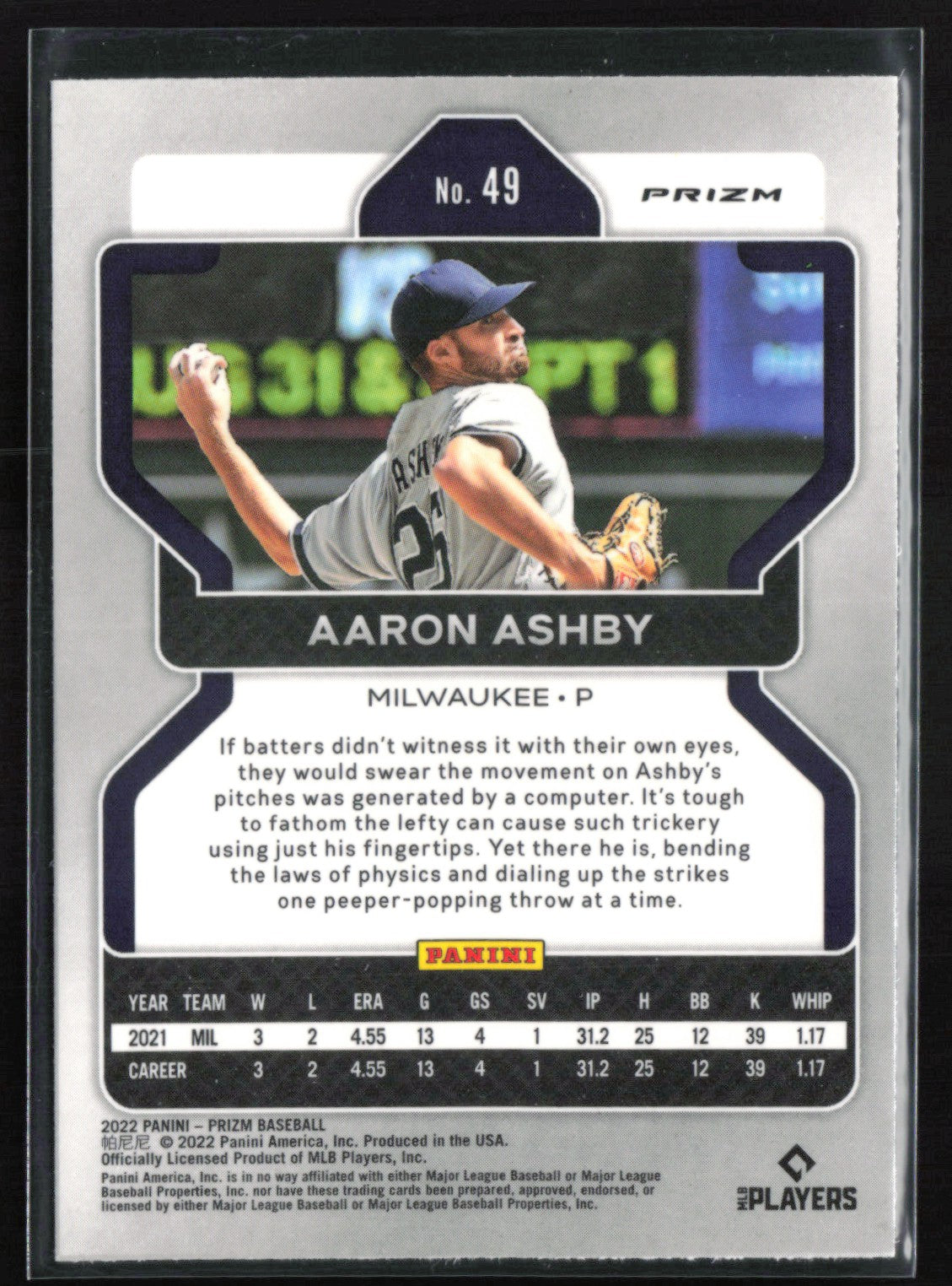 Aaron Ashby RC White Wave