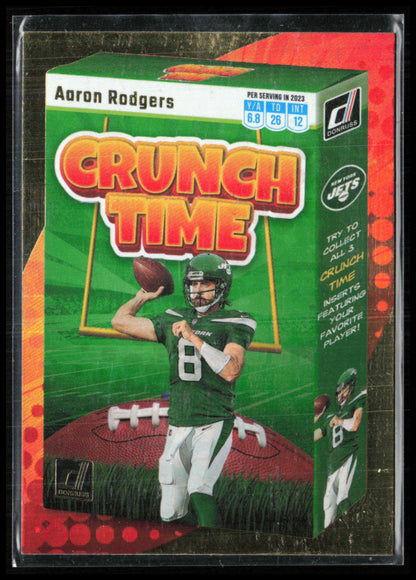 Aaron Rodgers Crunch Time 2023 Donruss