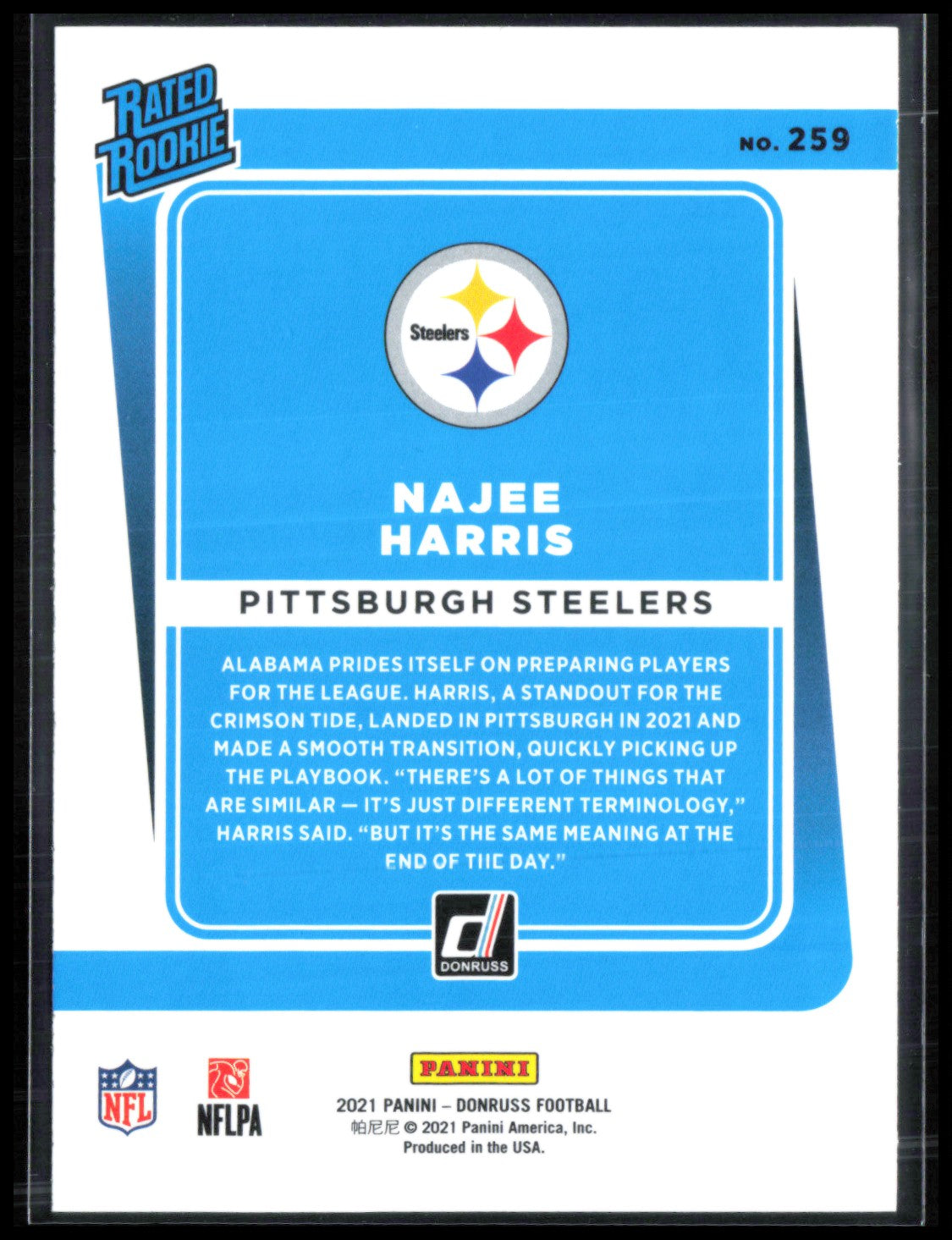 Najee Harris RC