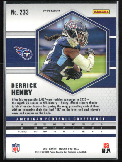 Derrick Henry Mosaic Prizm