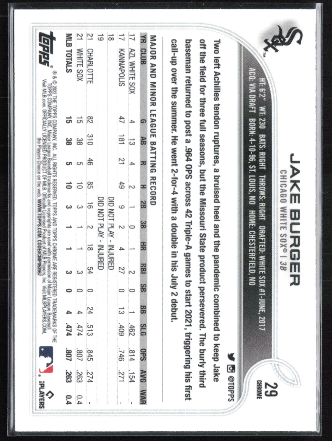 Jake Burger RC