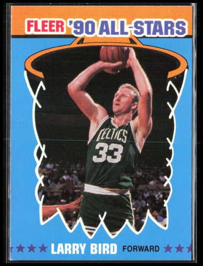 Larry Bird 1990 Fleer All-Stars