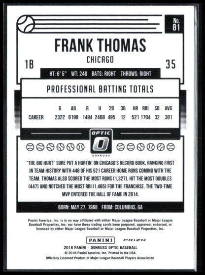 Frank Thomas Holo