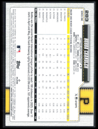 Bubba Chandler RC