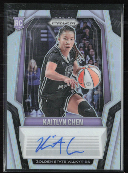 Kaitlyn Chen RC Auto Silver 2025 WNBA Prizm