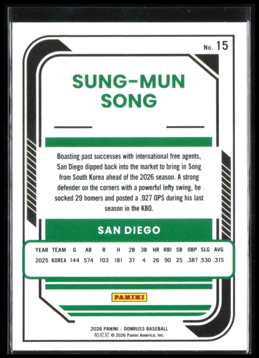 Sung-Mun Song RC