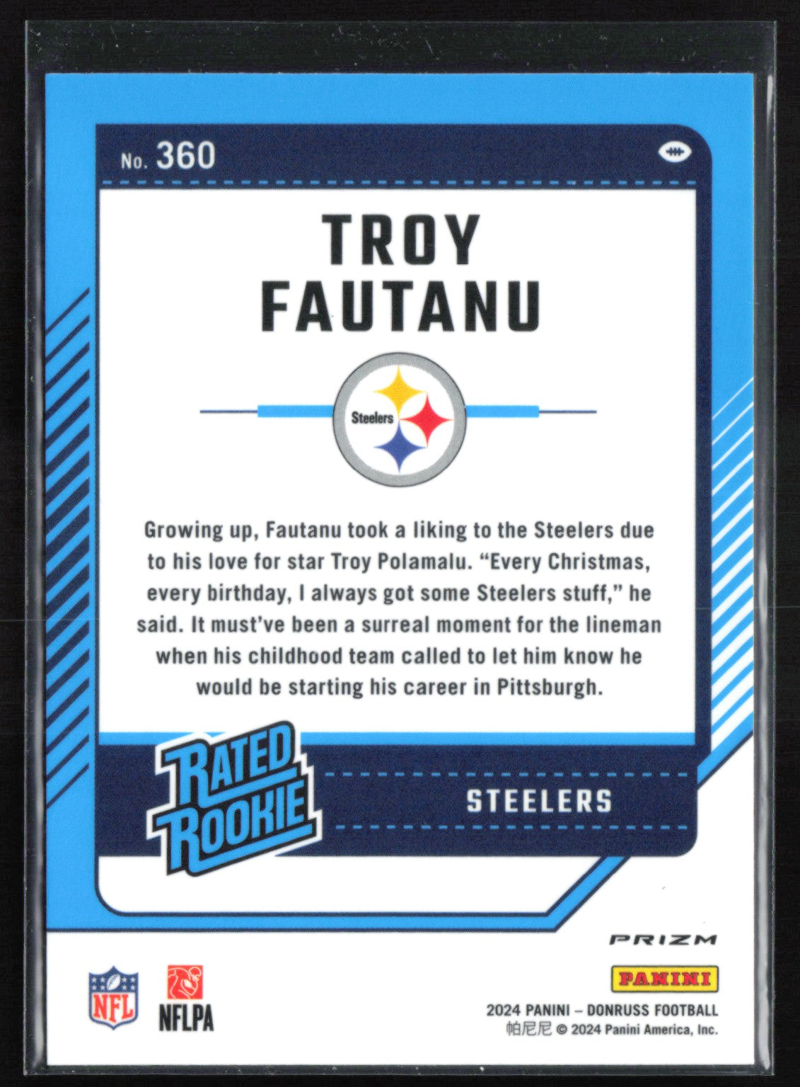 Troy Fautanu RC Pink