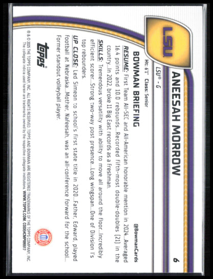 Aneesah Morrow 1st Bowman X-Fractor