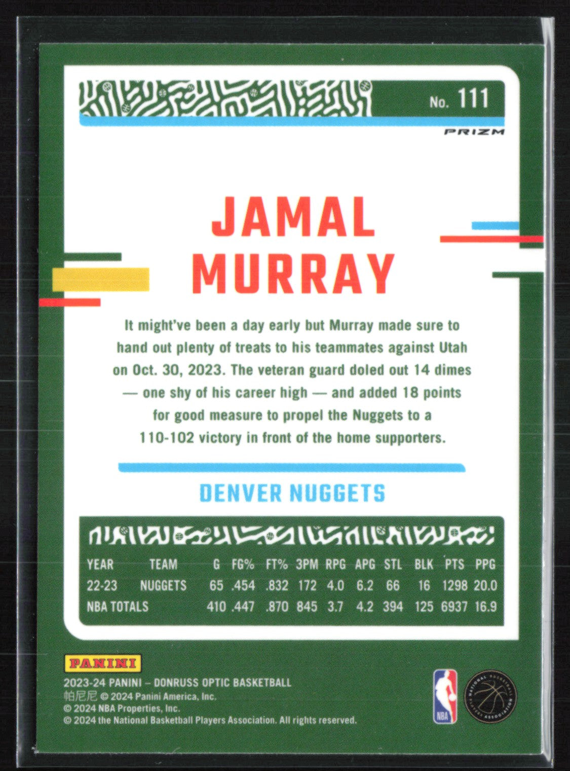 Jamal Murray Holo
