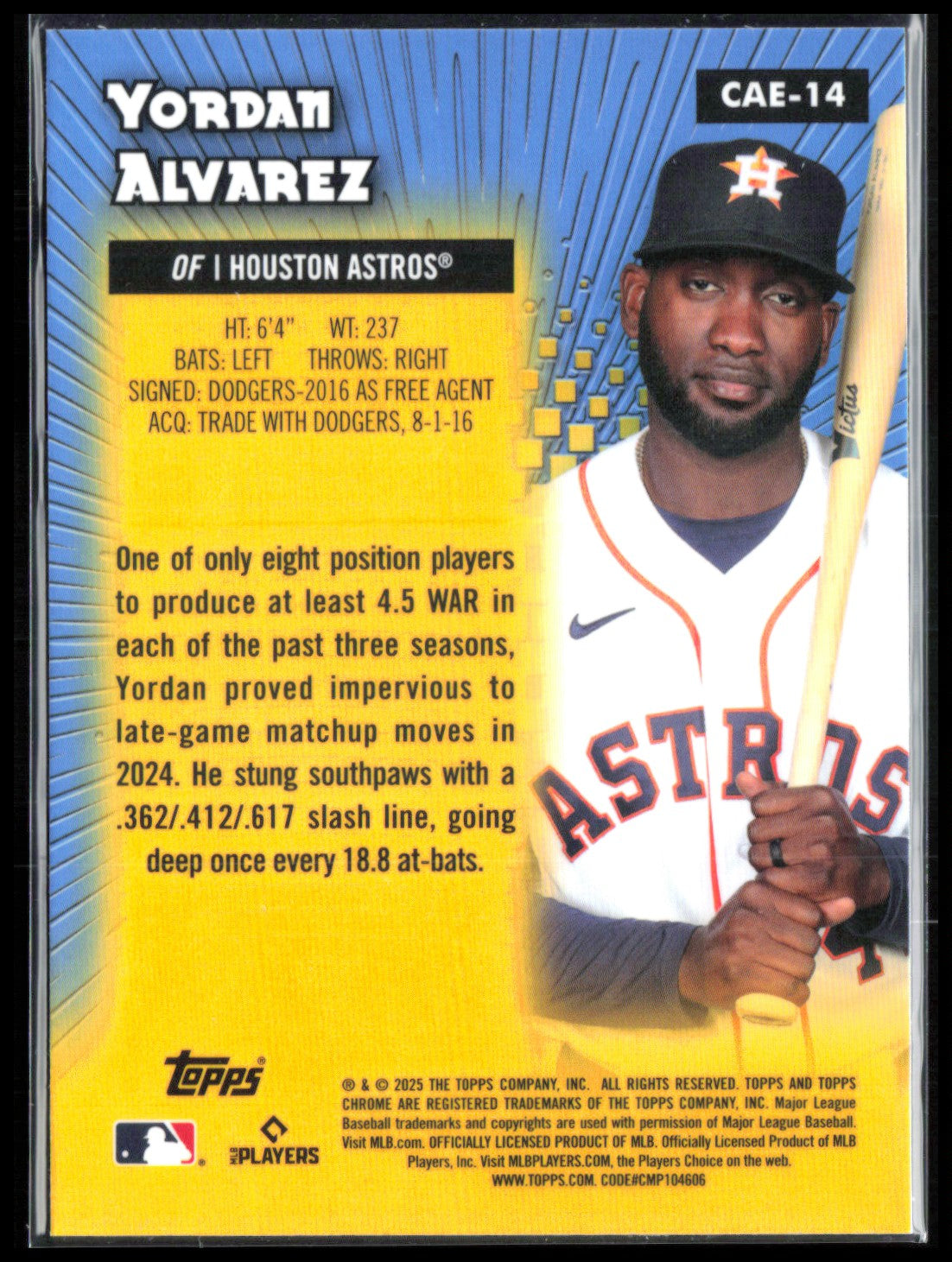 Yordan Alvarez All-Etch