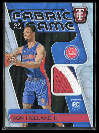 Ron Holland II RC Patch /125 2024-25 Panini Totally Certified