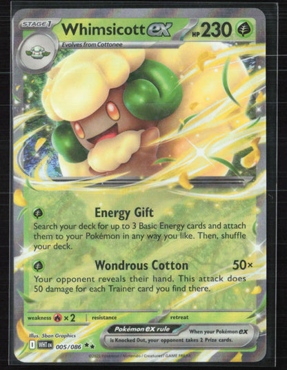 Whimsicott ex Double Rare