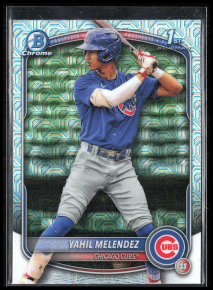 Yahil Melendez 1st Bowman Mojo