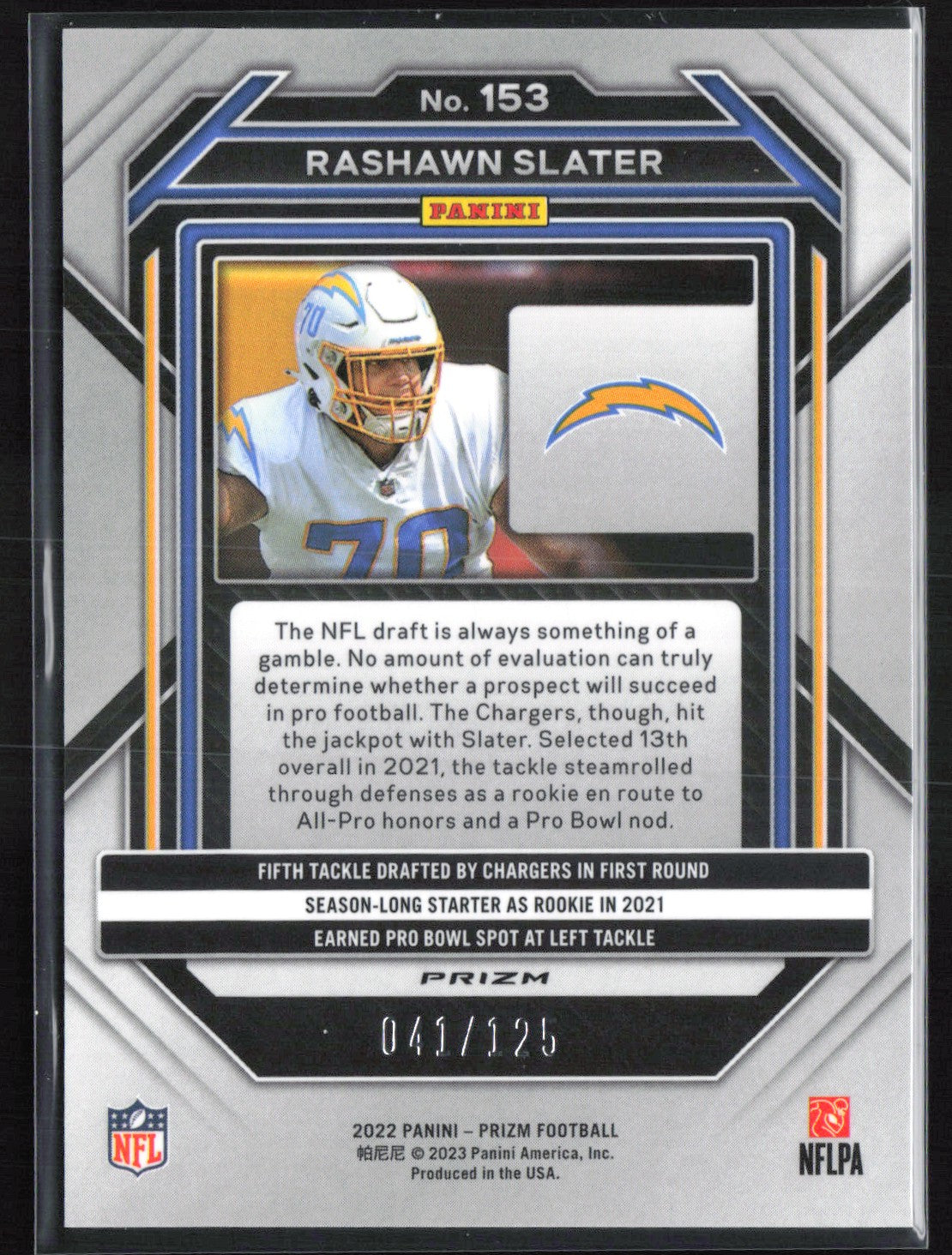 Rashawn Slater Purple /125