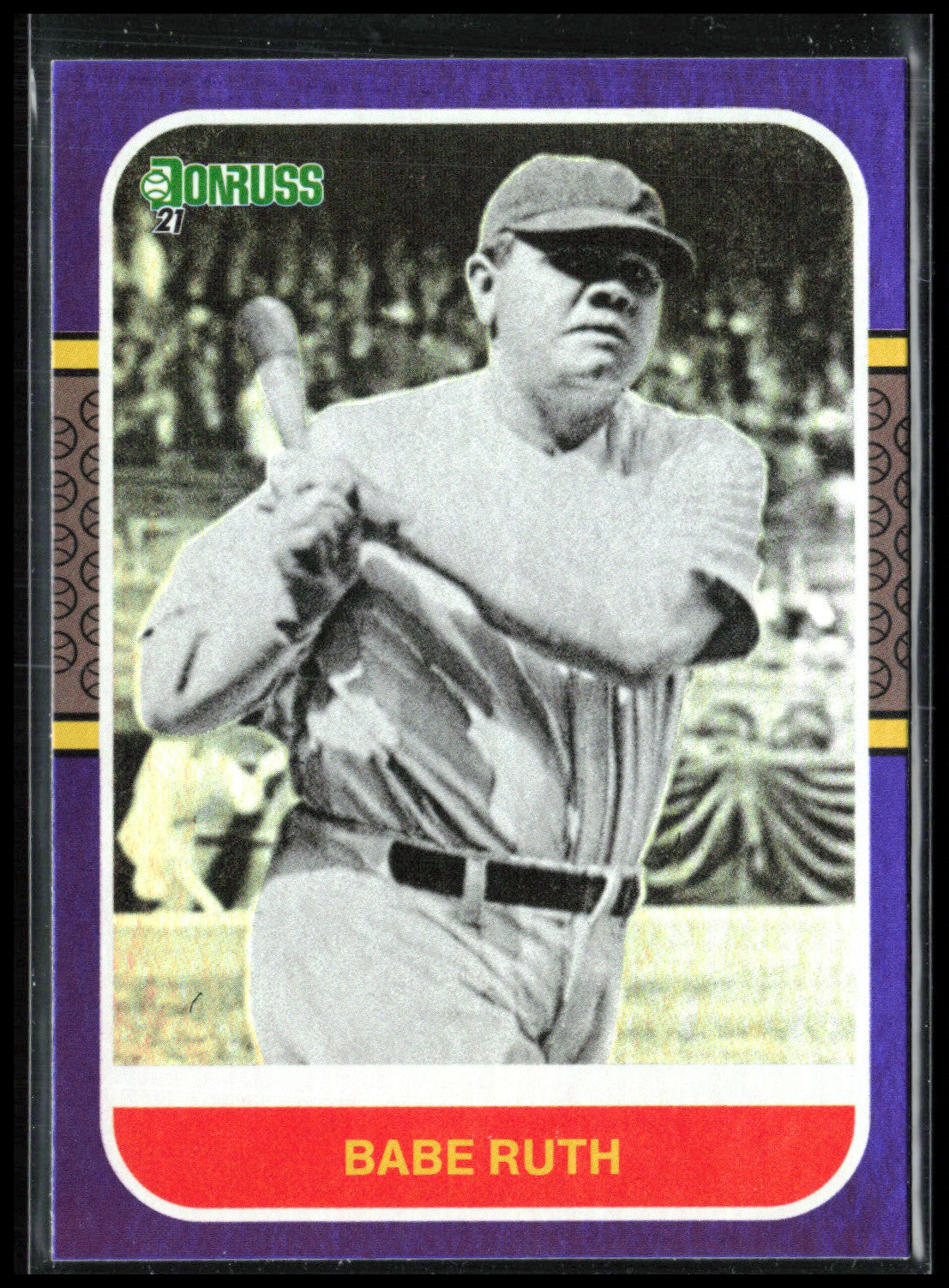 Babe Ruth Purple Foil