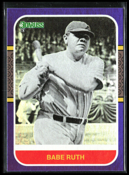 Babe Ruth Purple Foil