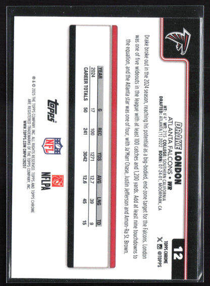 Drake London Pigskin Parallel