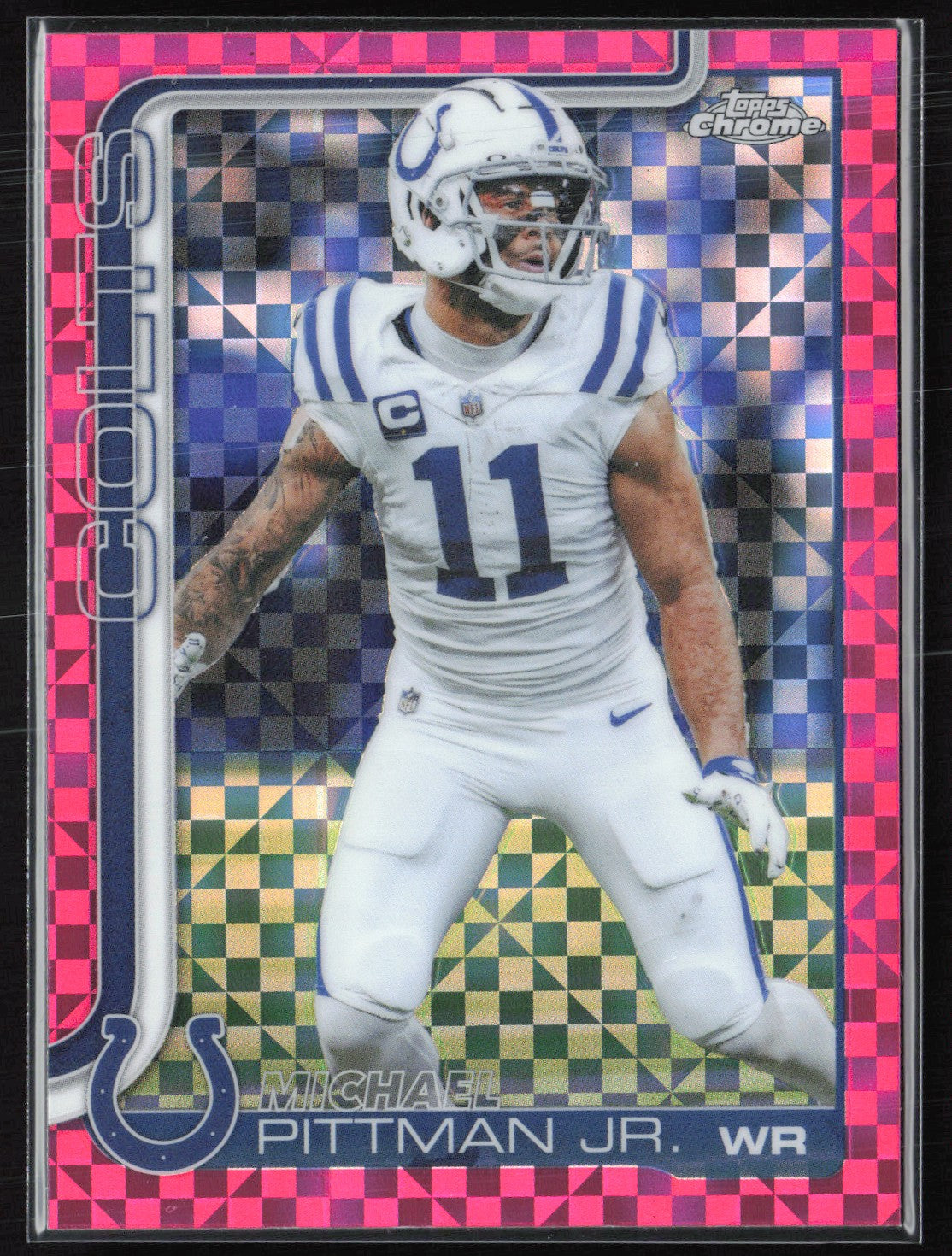 Michael Pittman Jr Pink X-Fractor
