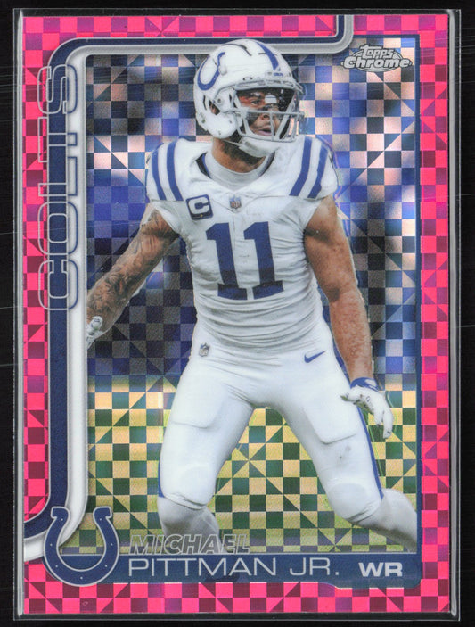 Michael Pittman Jr Pink X-Fractor
