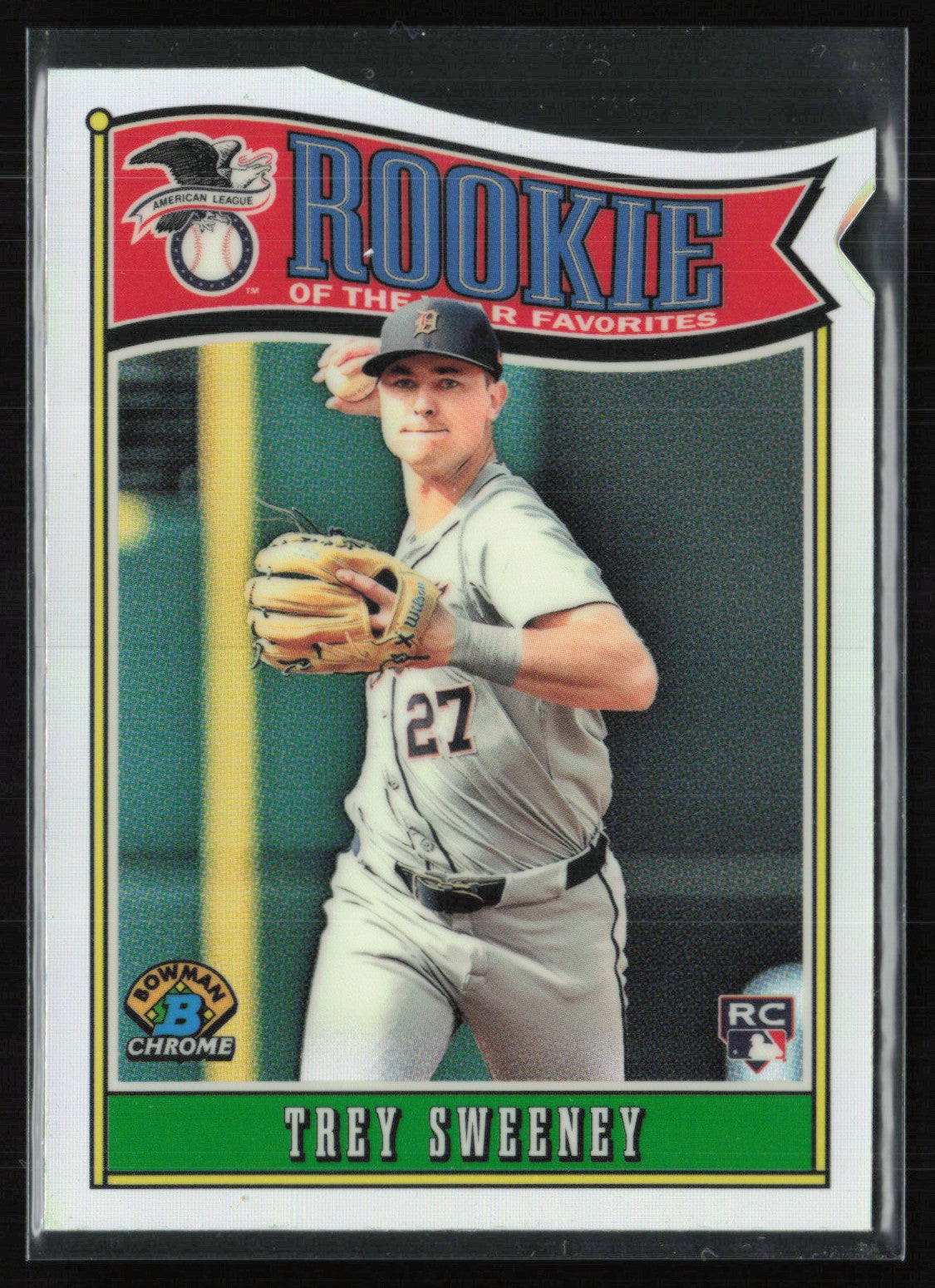 Trey Sweeney RC Die-Cut