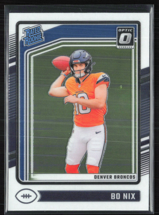Bo Nix RC Optic Rated Rookie