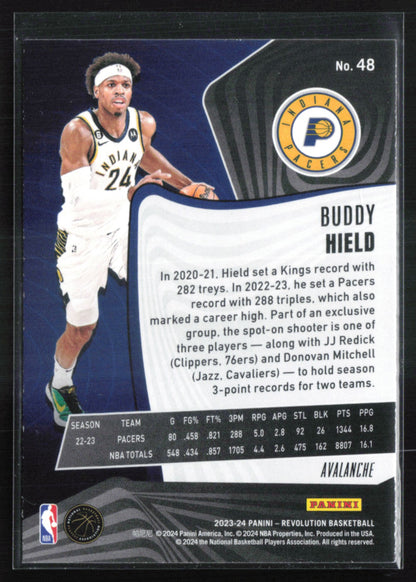 Buddy Hield Avalanche