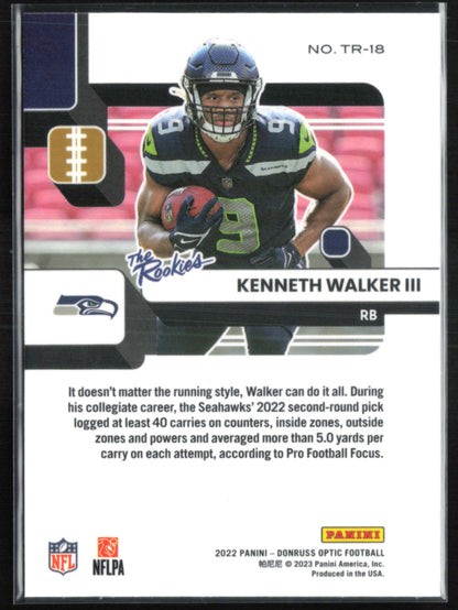 Kenneth Walker III RC The Rookies