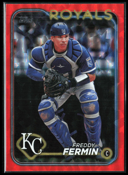 Freddy Fermin Orange Crackle Foil /299