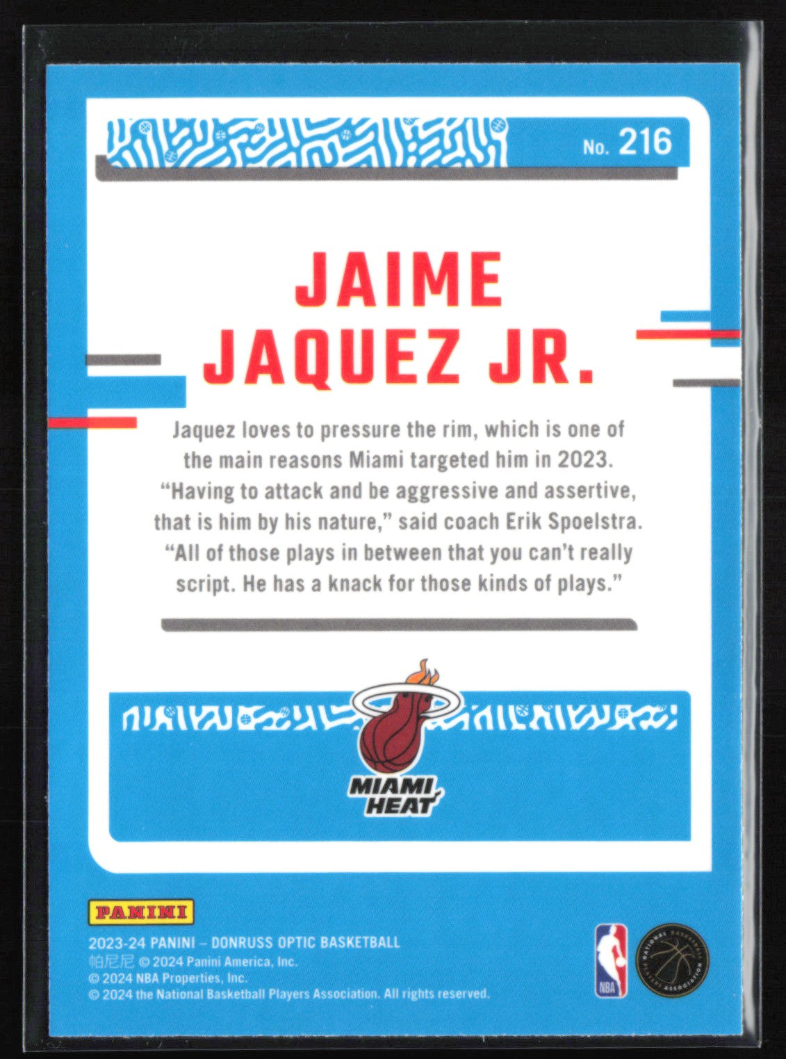 Jaime Jaquez Jr. RC