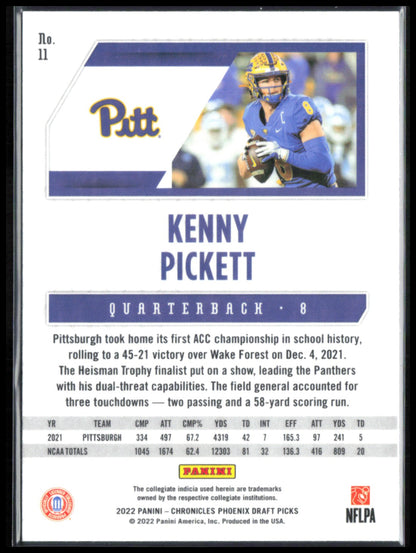Kenny Pickett RC Pink