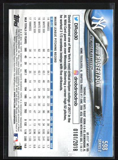 David Robertson /2018