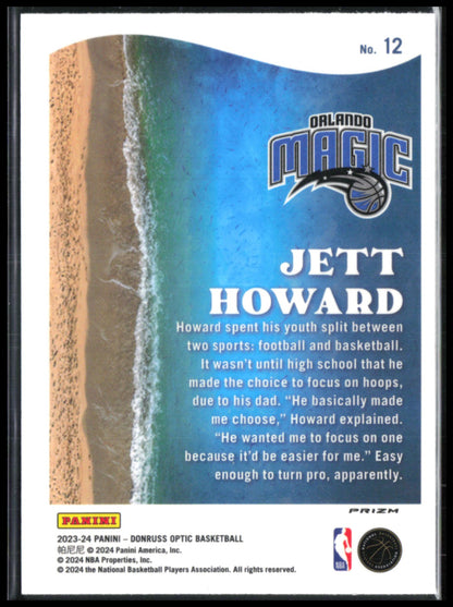 Jett Howard RC Holo